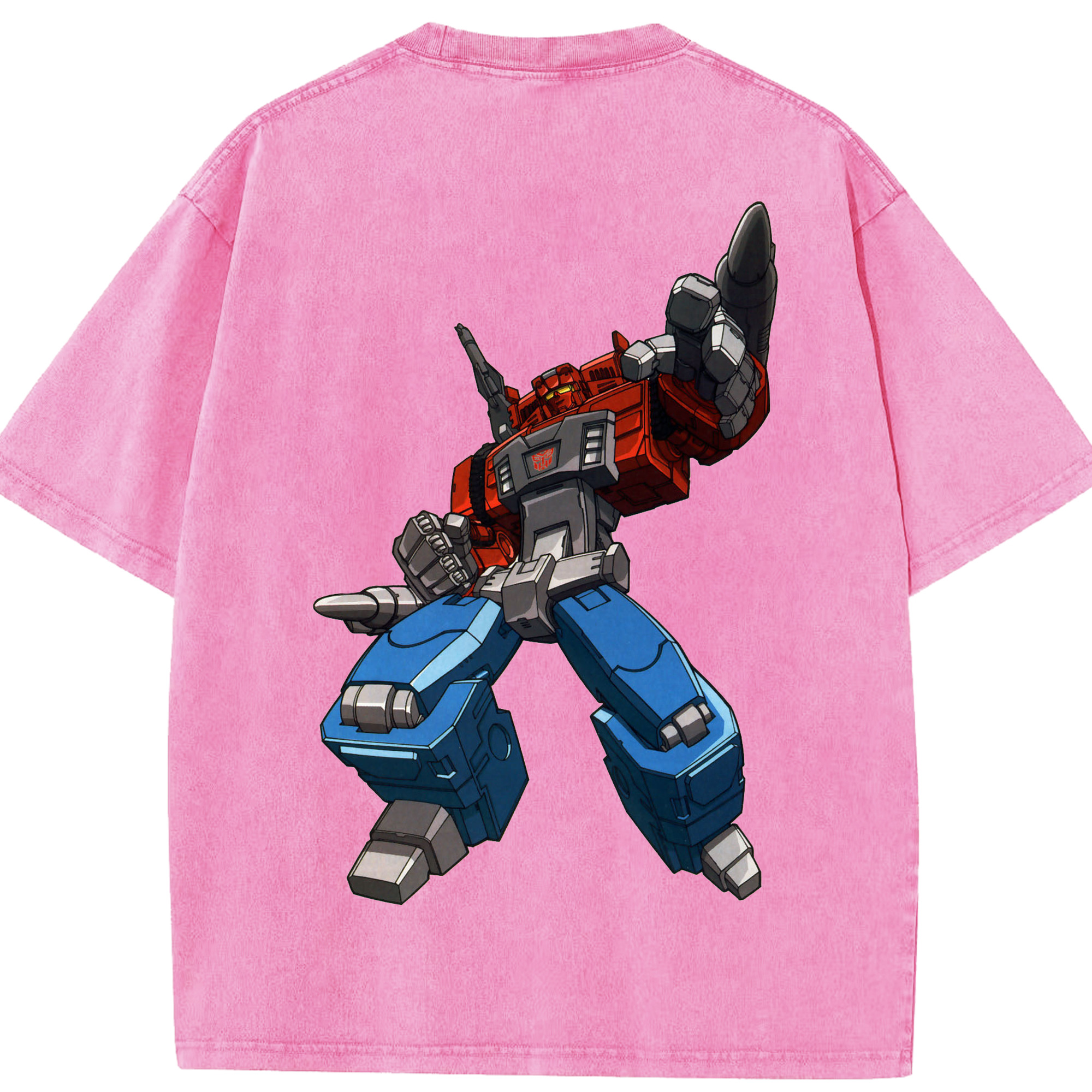 （画像用）  綿100% ヴィンテージ風 半袖Tシャツ（背面プリント）